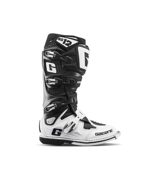 Gaerne SG-12 Limited Edition Motocross Boots Black/White