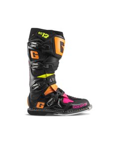 Botas Gaerne SG12 Offroad Limited Edition Negro/Naranja/Rosa G2174-108