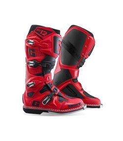 Stivali Offroad Gaerne SG12 Rosso/Nero