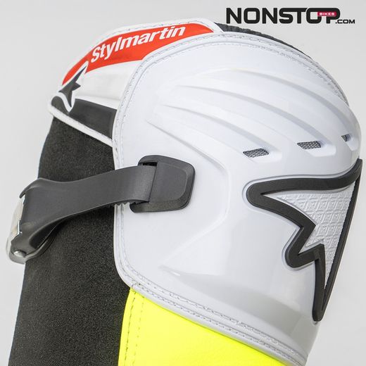 Stivali Stylmartin Trial Impact Pro 2 Bianco, Giallo, Rosso e Nero