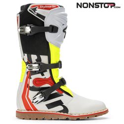 Stivali Stylmartin Trial Impact Pro 2 Bianco, Giallo, Rosso e Nero