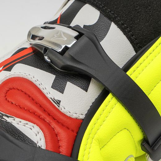 Stivali Stylmartin Trial Impact Pro 2 Bianco, Giallo, Rosso e Nero