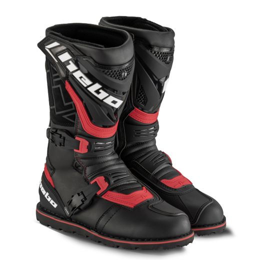 Stivali Trial Hebo Technical 3.0 Microfibra Rosso 2026