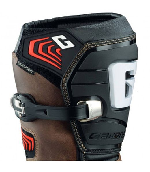 Gaerne Balance geölte braune Trial-Stiefel