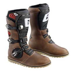 Gaerne Balance geölte braune Trial-Stiefel