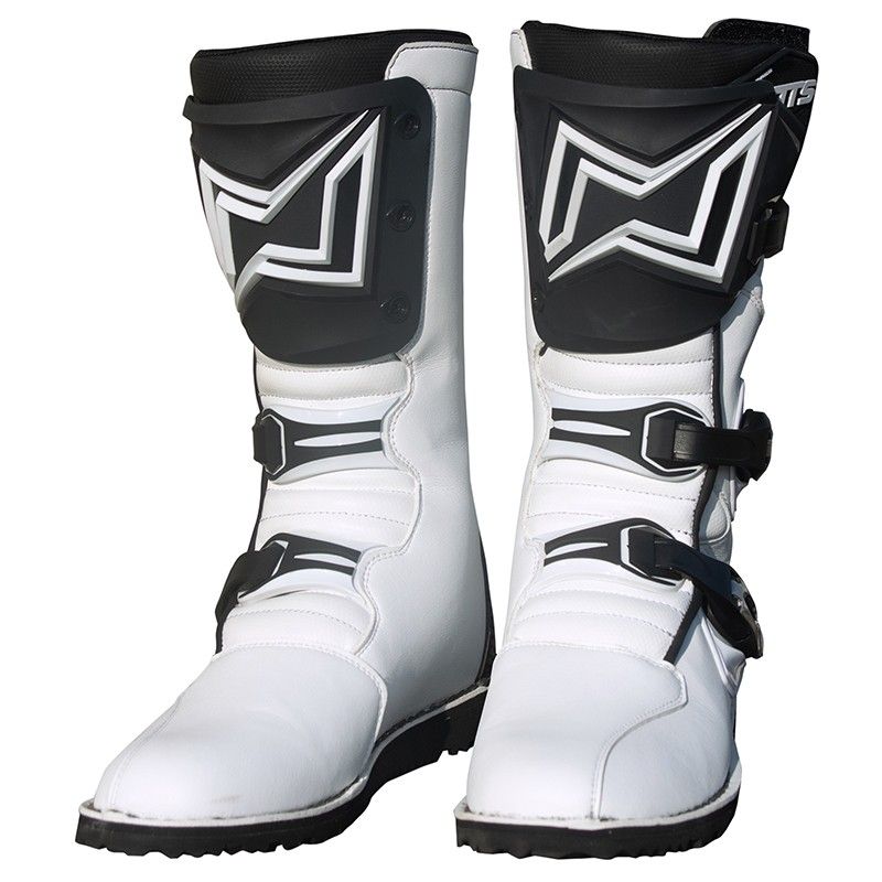 Mots Zona2 Trial Boots White MT7104B 2026 — NonStop Bikes
