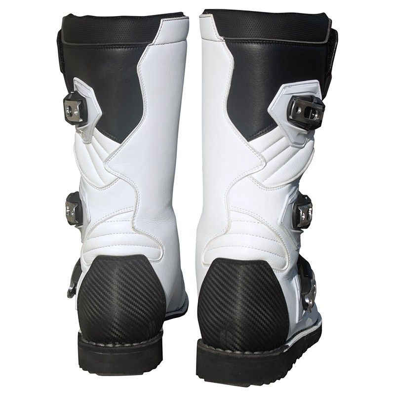 Mots Zona2 Trial Boots White MT7104B 2026 — NonStop Bikes