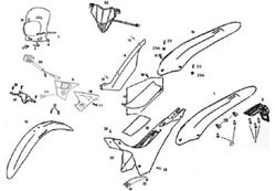 Caja Filtro de Aire Negra GasGas TXT Trial 2011 a 2022 BT94000CT-CAS-1