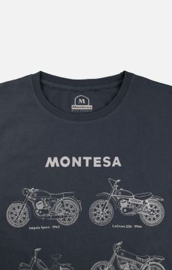 T-shirt blu tutta la gamma