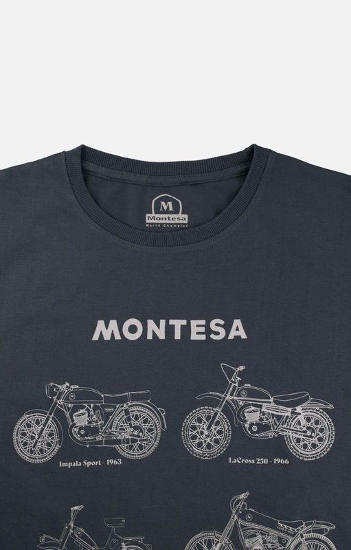 T-shirt blu tutta la gamma