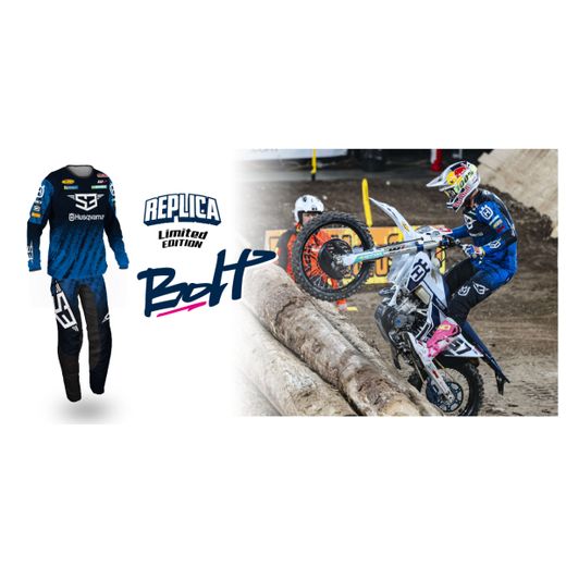Billy Bolt S3 Teile 2025 Superenduro Schwarz BB-AR-BK T-Shirt