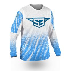 Maglietta Billy Bolt S3 Parts Replica 2025 Superenduro bianca BB-AR-WW