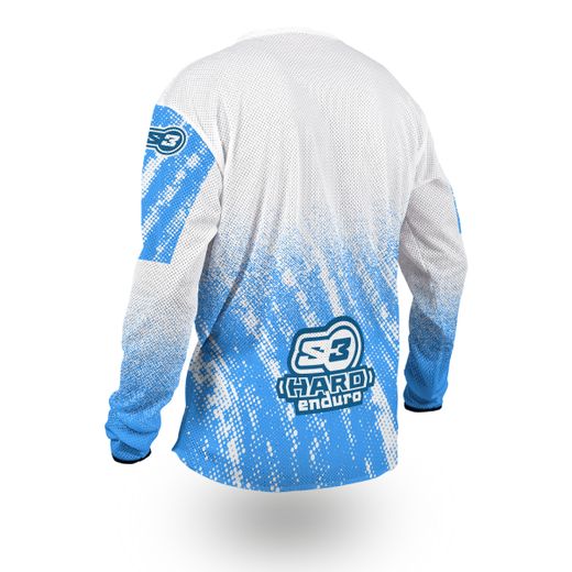 Maglietta Billy Bolt S3 Parts Replica 2025 Superenduro bianca BB-AR-WW