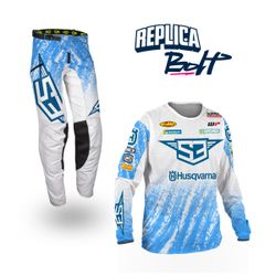 Maglietta Billy Bolt S3 Parts Replica 2025 Superenduro bianca BB-AR-WW