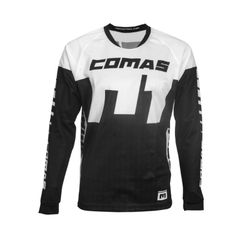 T-shirt bianca a maniche lunghe per bambini Comas
