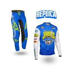 Maglietta Enduro S3 Parts Graham Jarvis Blu BO-JA-