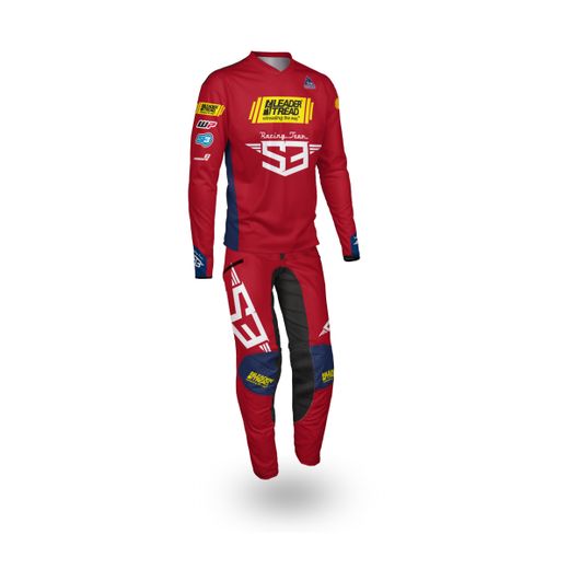 Camisa Wade Young Replica Enduro S3 Parts Vermelha
