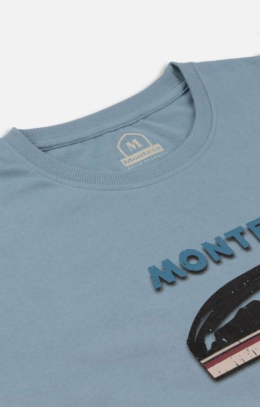 T-shirt réservoir de carburant bleu clair