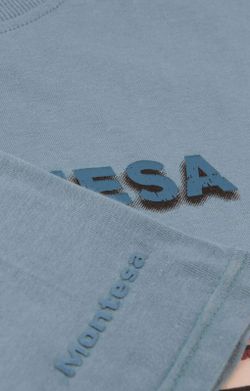 T-shirt réservoir de carburant bleu clair