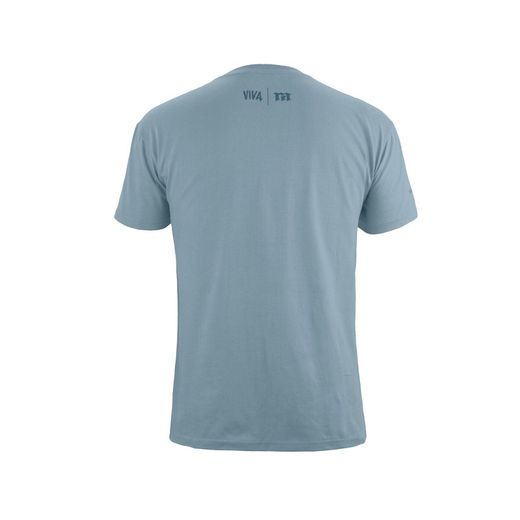 T-shirt réservoir de carburant bleu clair