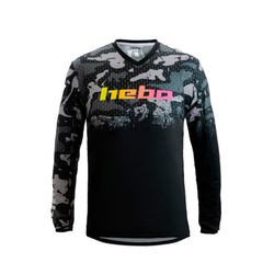 Maglietta Da Bambino Hebo Pro Trial V Camo Junior HE2139N Collezione 2025