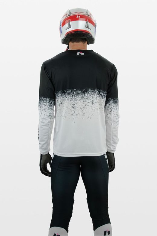 Maglietta Hebo Pro V Dripped Bianca