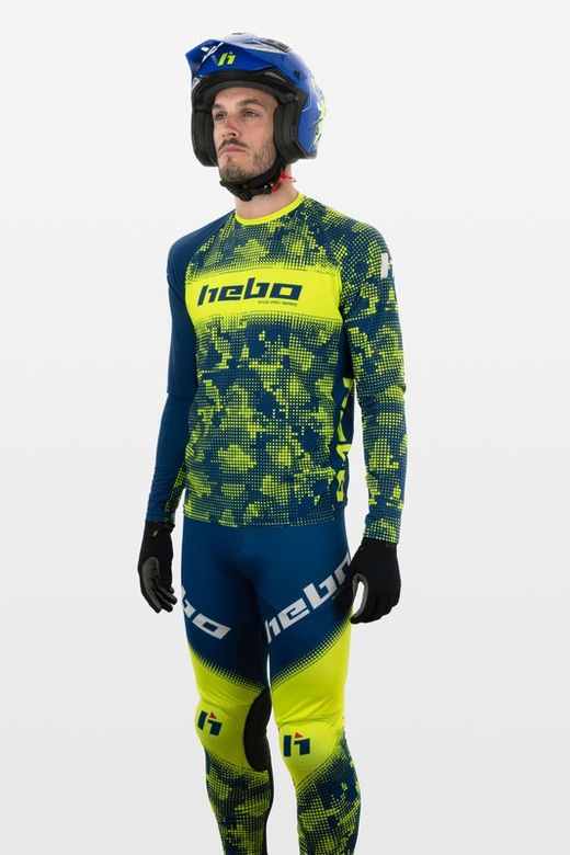 T-shirt Hebo Race Pro Jaune
