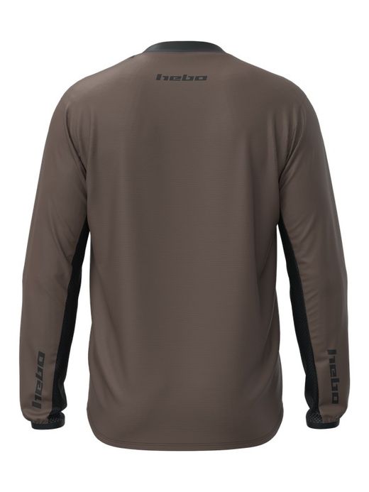 T-shirt Hebo Tech Trial Marrone Collezione 2025