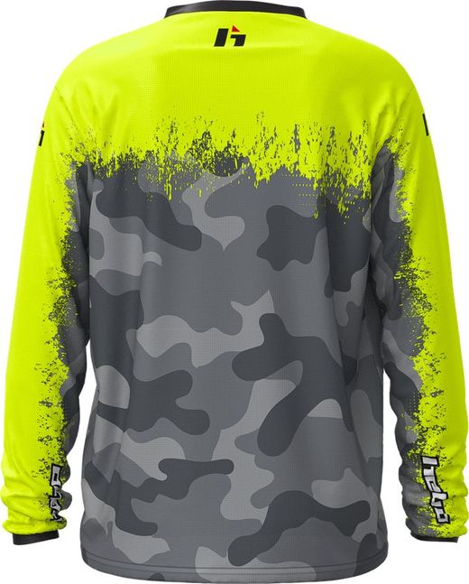 T-shirt da bambino Hebo Phenix Junior Yellow Trial HE2573Y Collezione 2025