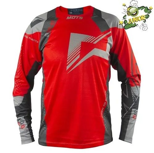 Camiseta Infantil Trial Mots Step6 Junior Rojo