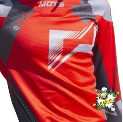 T-shirt Mots Step6 Junior Red Trial per bambini