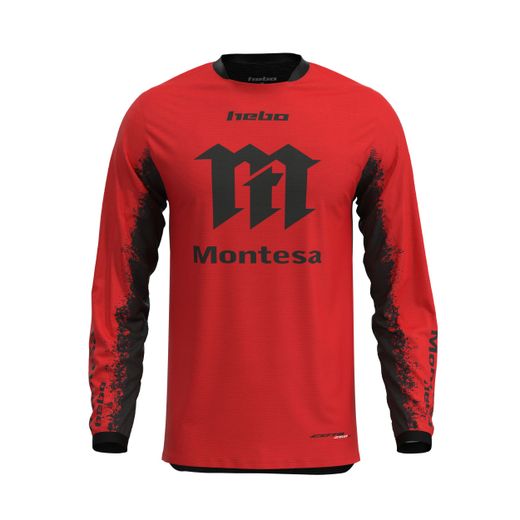 Camiseta Montesa Classic Hebo Tech Roja 2026 HE2190R
