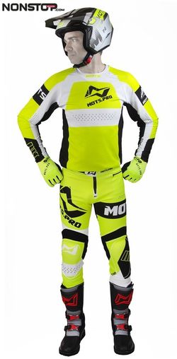 T-shirt Mots Step7 giallo fluo