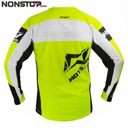 T-shirt Mots Step7 giallo fluo