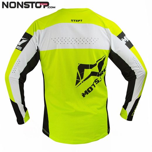 T-shirt Mots Step7 giallo fluo