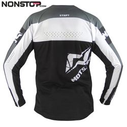 Camiseta Mots Trial Step7 Blanca/Gris