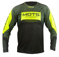 T-shirt Mots Trial Step8 Vert MT2119V