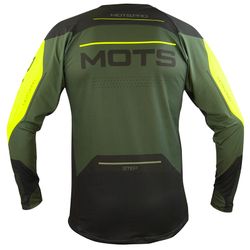 T-shirt Mots Trial Step8 Vert MT2119V