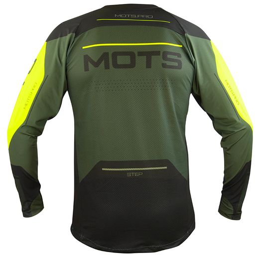 T-shirt Mots Trial Step8 Vert MT2119V