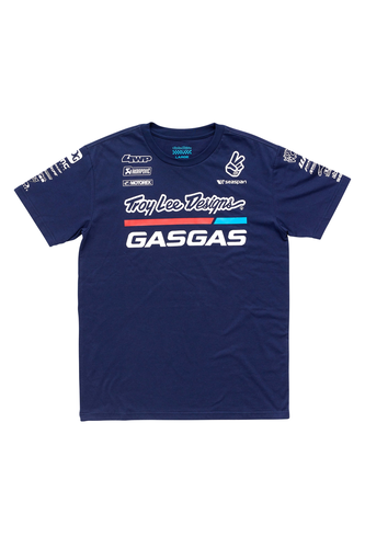 Camiseta Niño GasGas Troy Lee Designs Team Navy