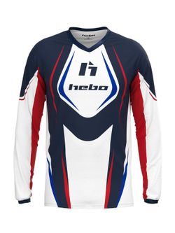 Pro Trial Classic T-Shirt Weiß Hebo 2025 Kollektion