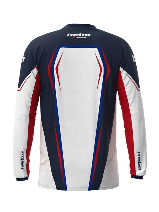 Pro Trial Classic T-Shirt Weiß Hebo 2025 Kollektion
