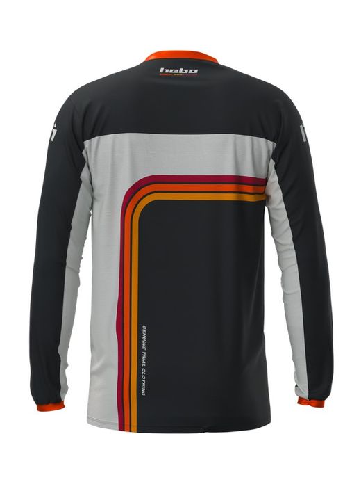 T-shirt Hebo Red Retro Pro Trial Collezione 2025