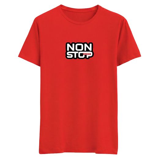 NonStopBikes Red Short Sleeve T-Shirt