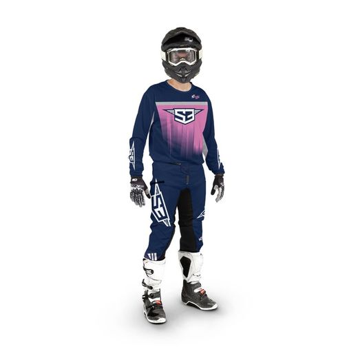 S3 Parts Trikot Off Road Neon Collection Perforiert Rosa DRA-P12