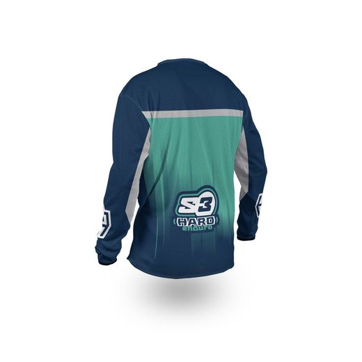 Maglia S3 Parts Neon Collection Off Road Forata Verde DRA-M57