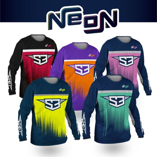 T-shirt jaune perforé S3 Parts Off Road Neon Collection DRA-Y74