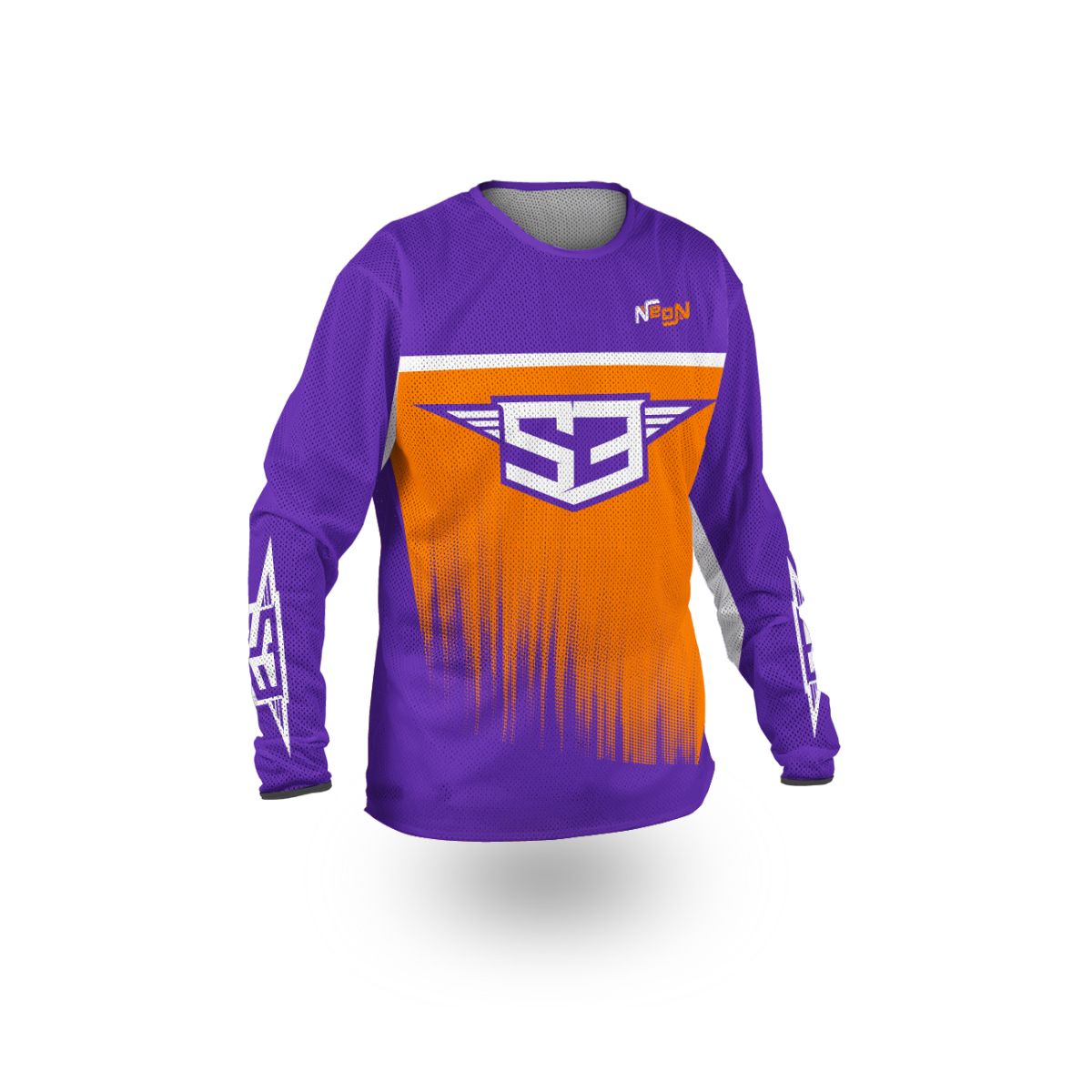 S3 Parts Jersey Neon Collection Off Road Perforated Green