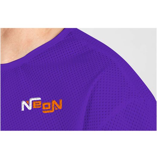 T-shirt perforata arancione S3 Parts Off Road Neon Collection DRA-K26