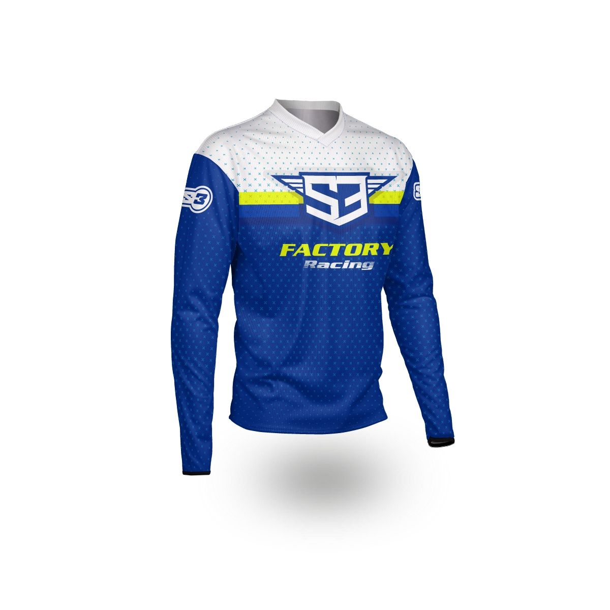 Camiseta S3 Parts Racing Colección Azul IG1-BLU L